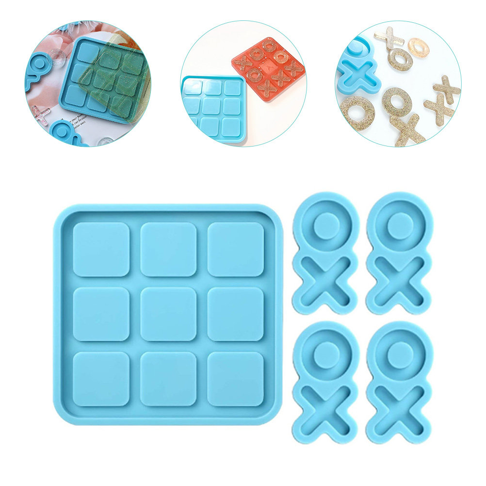 Board Game Diy - 1Set Flexible Silicone Board Game Mold