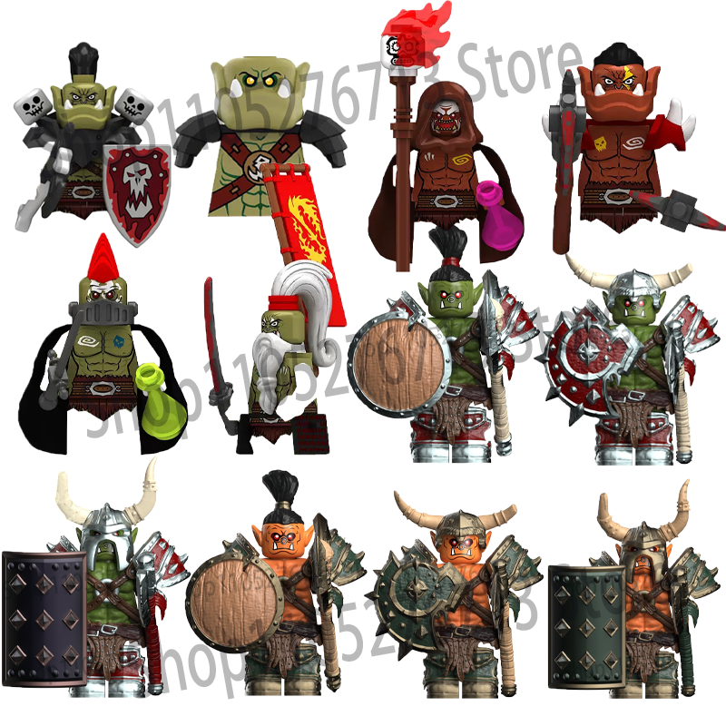 Board Game Empire - Medieval Warcraft Orcs Cartoon Model Bricks