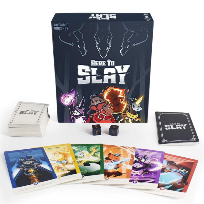 Newest TeeTurtle Here to Slay  - Board Game Here To Slay review and price