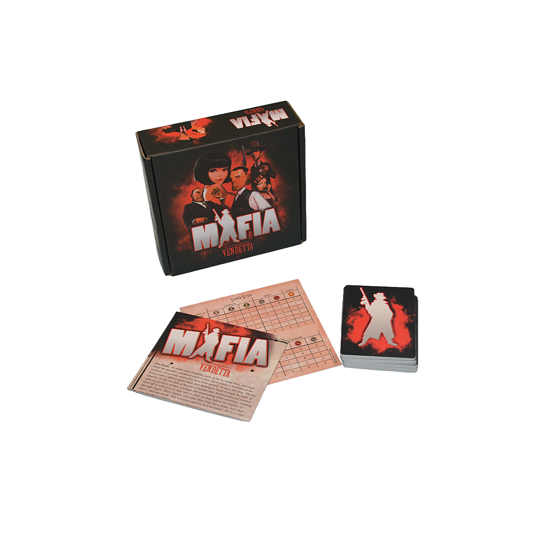 Mafia: Vendetta Board Game |   - Board Game Virus review and price