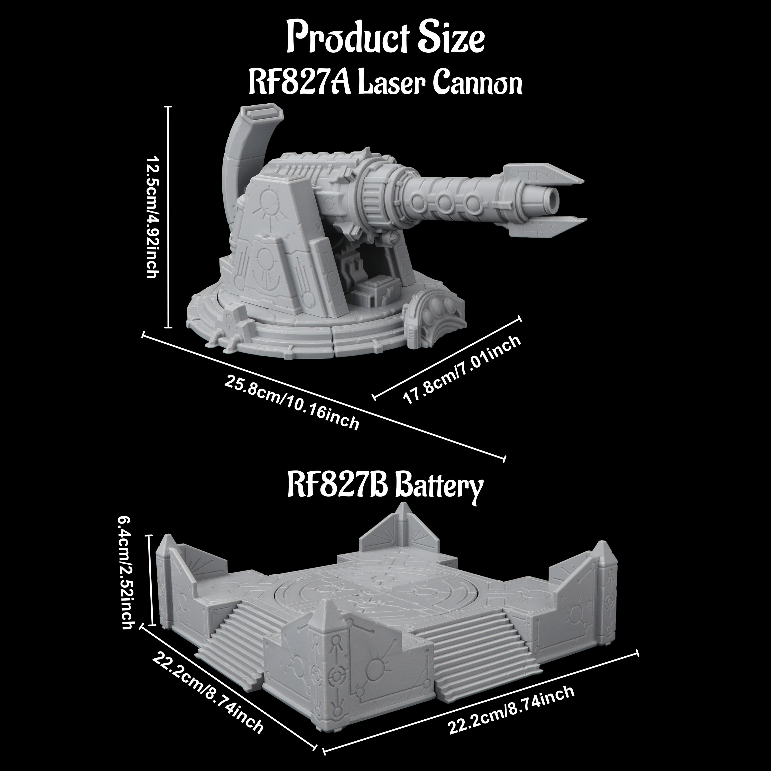 Sci-Fi Base Defense Miniature  - Miniature Terrain Set review and price