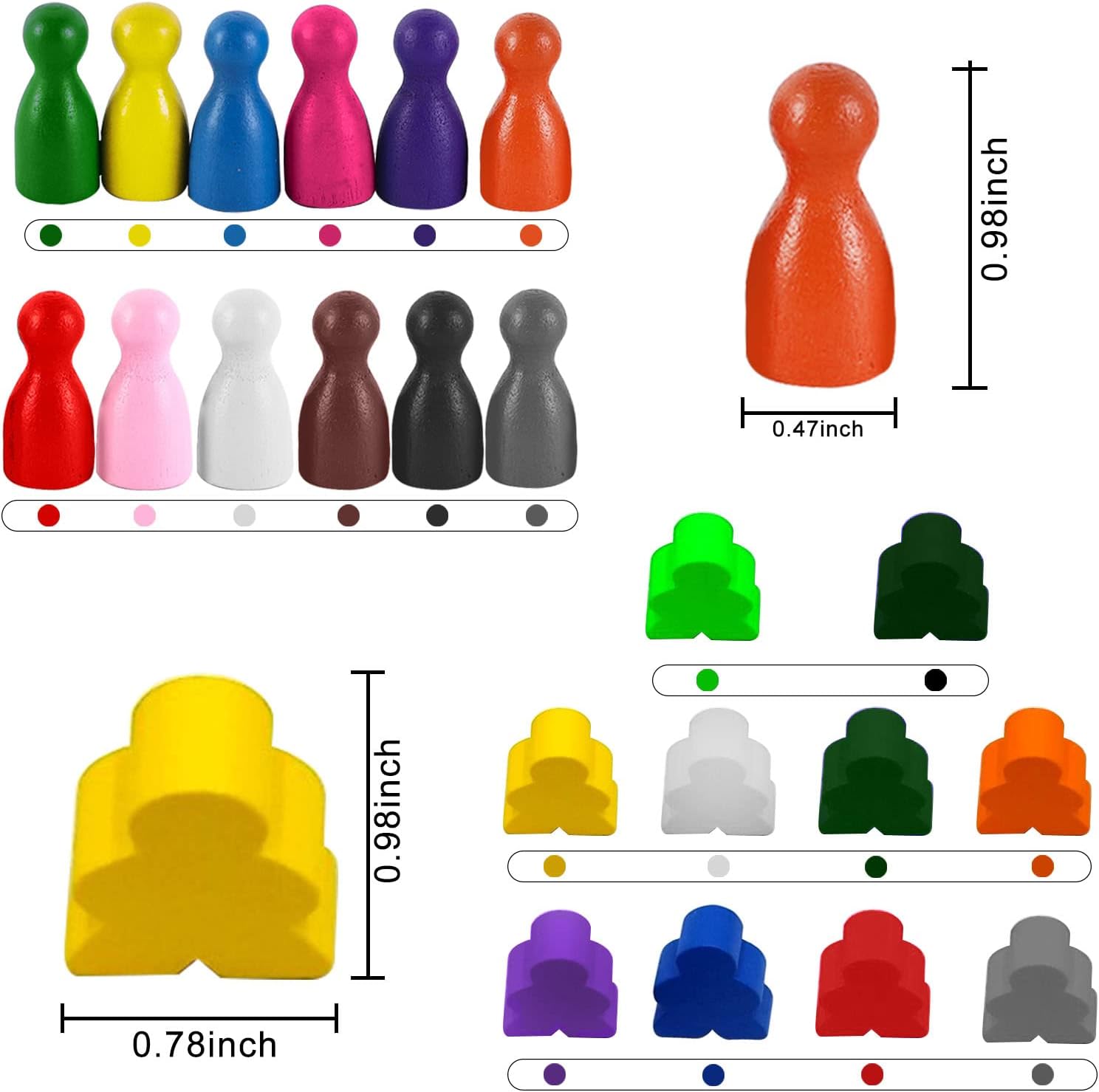 110 Wooden Nail Doll Chess Pie - Board Game Ludo review and price