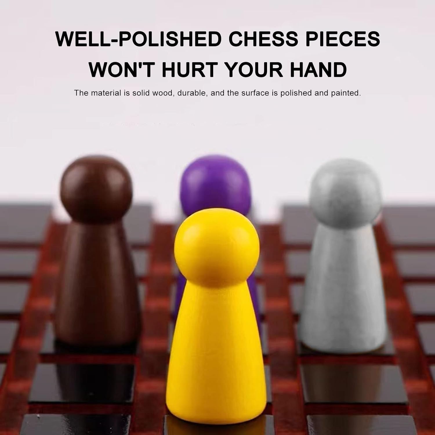 110 Wooden Nail Doll Chess Pie - Board Game Ludo review and price