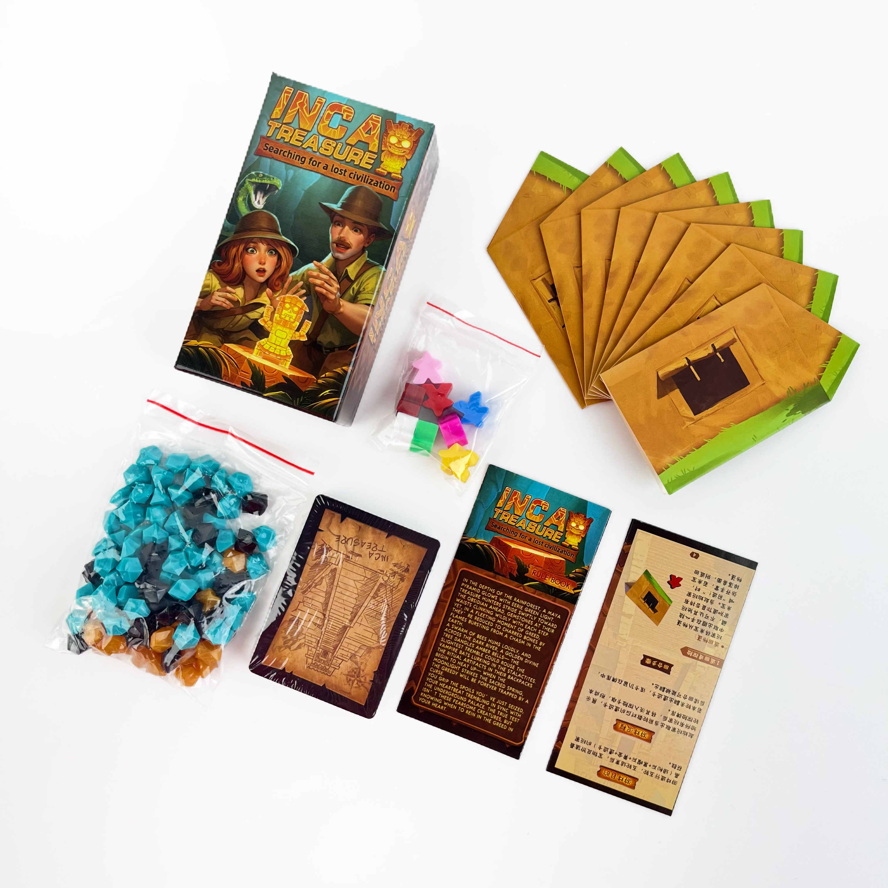 Incan Treasure Quest: Strategy - Board Game Survive The Island review and price