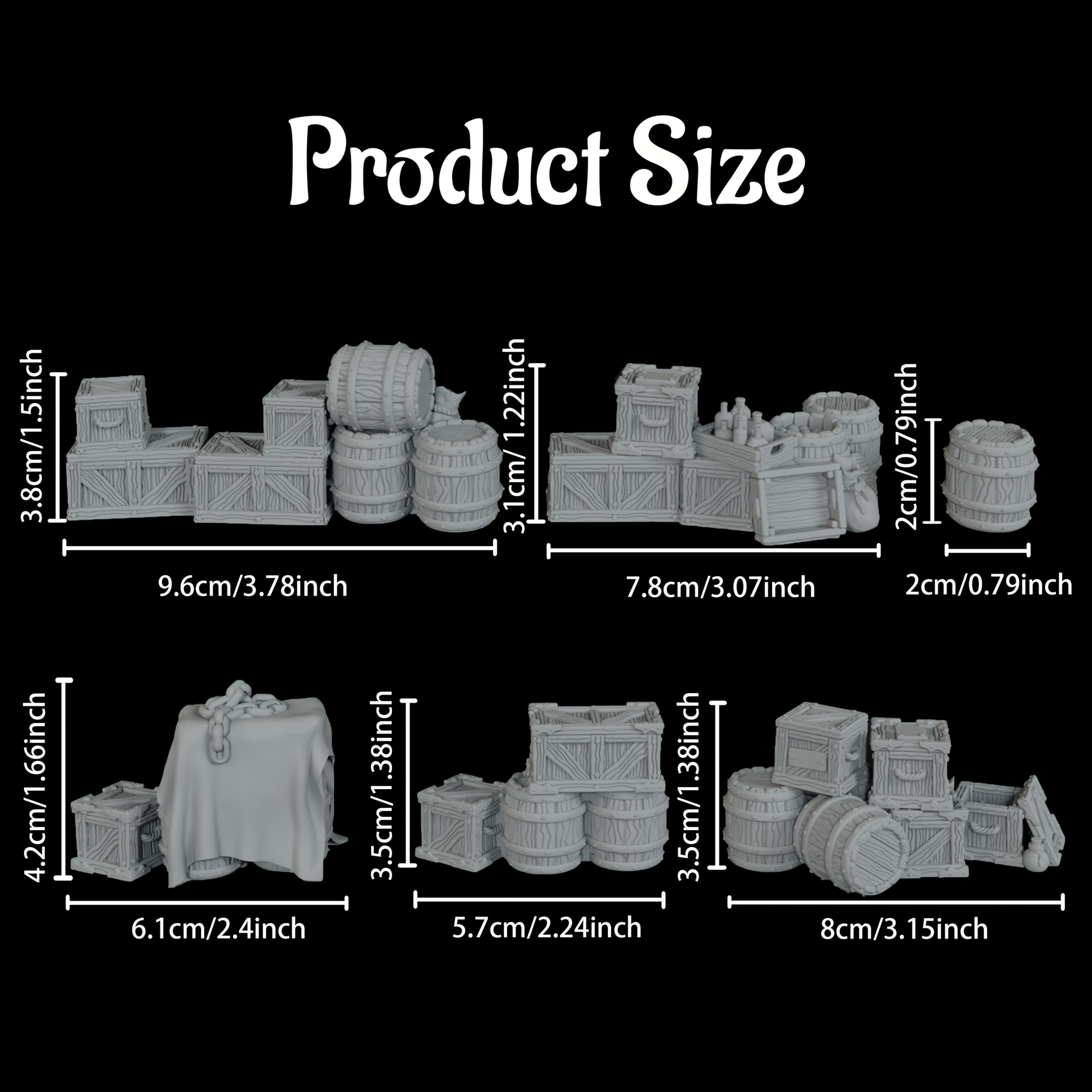 RPG Terrain Accessories, RPG M - Miniature Terrain Set review and price