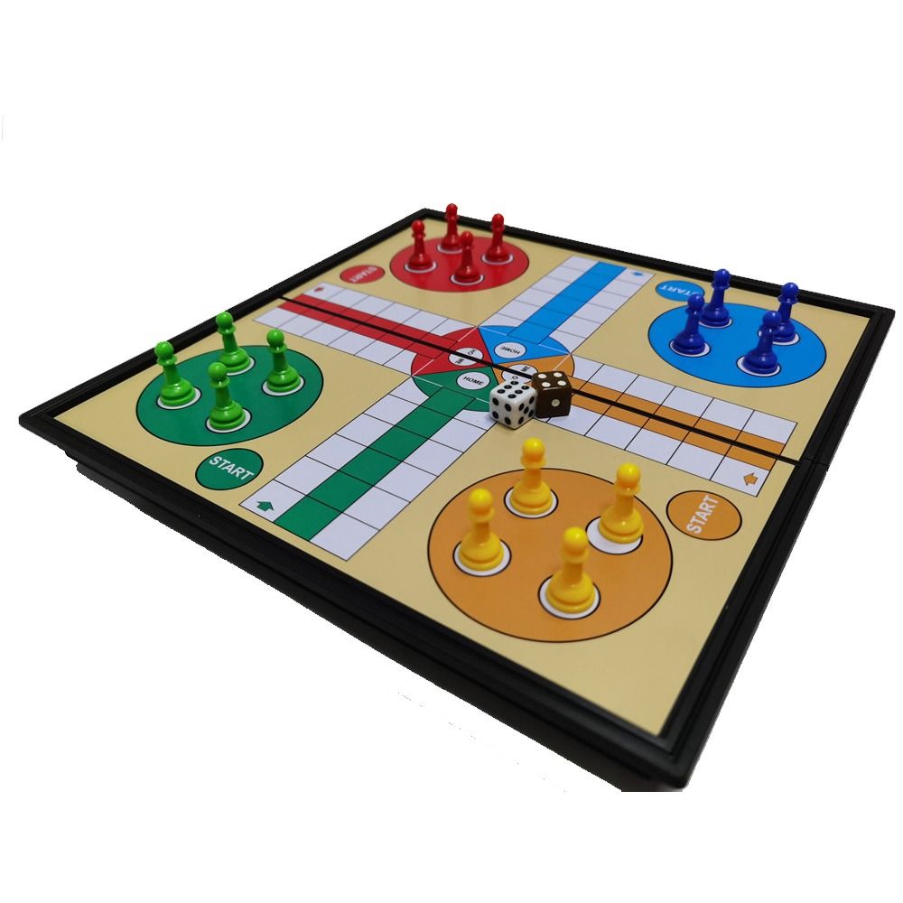 Magnetic Ludo Board Game Foldi - Board Game Ludo review and price