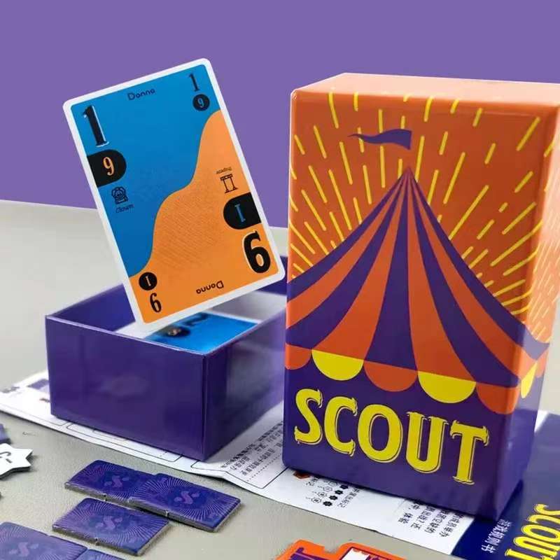 Scout Card Game Circus Scout B - Board Game Template review and price
