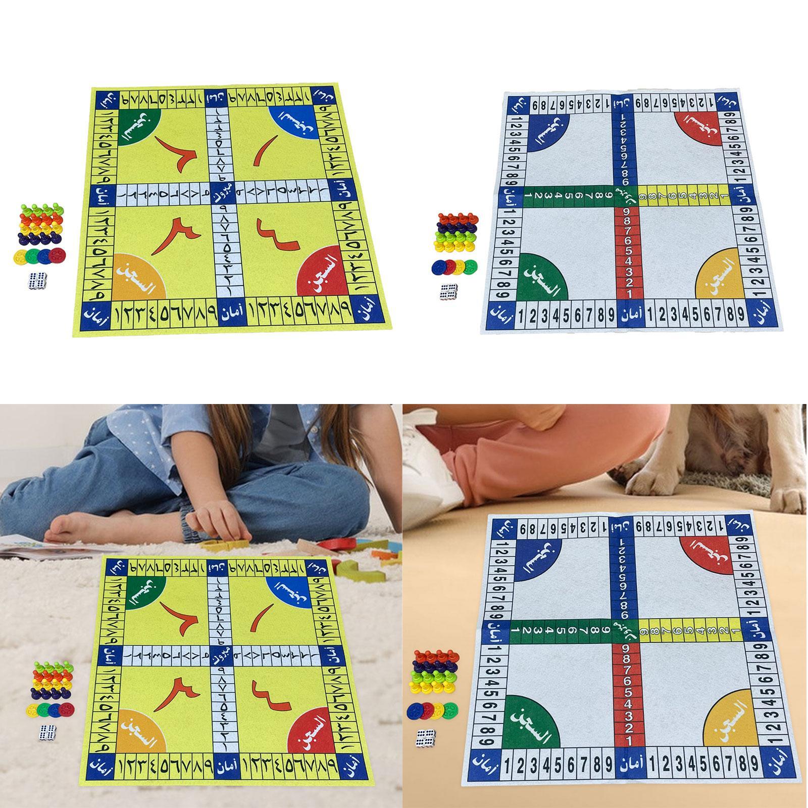 Family Learning Dices Game, Lu - Board Game Ludo review and price