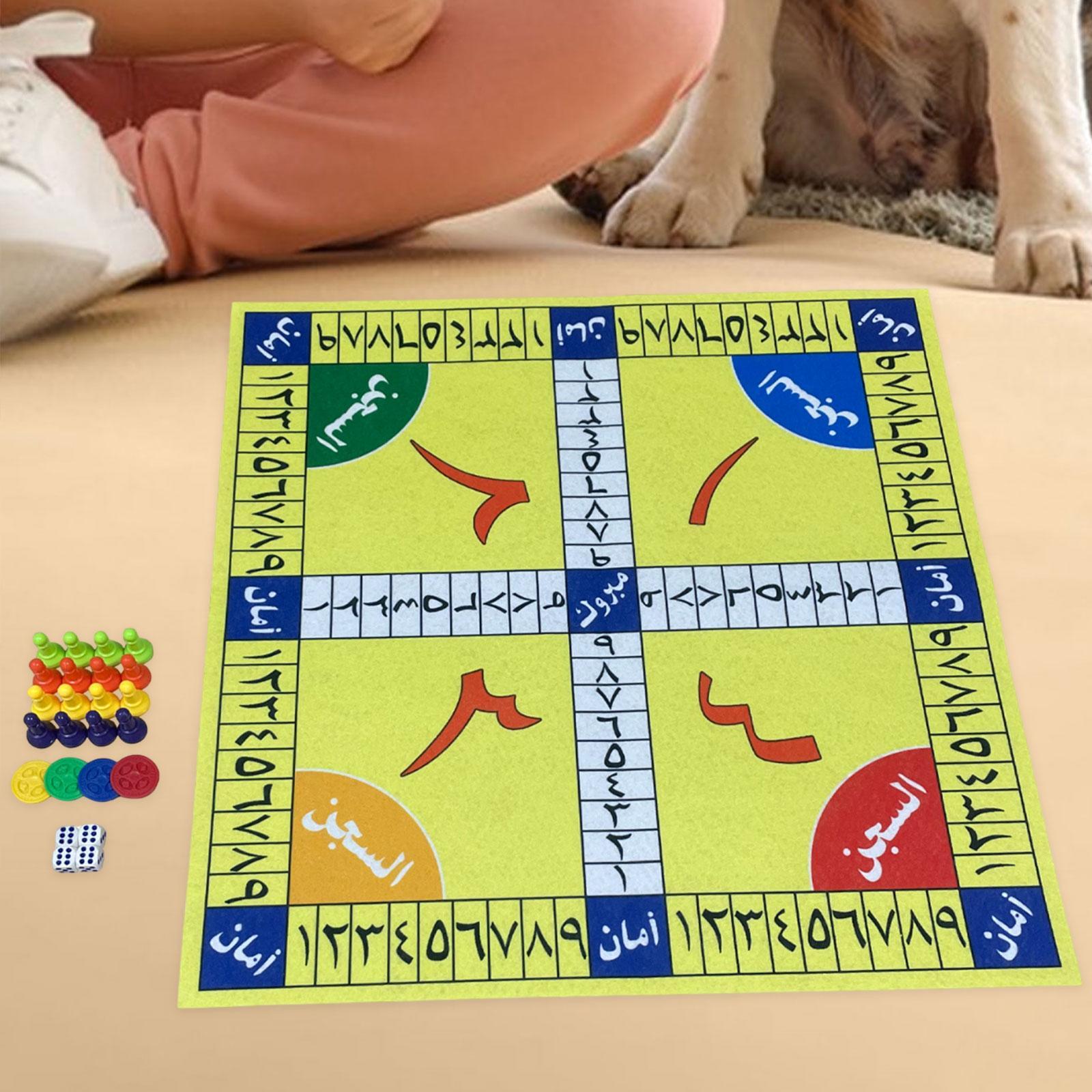 Family Learning Dices Game, Lu - Board Game Ludo review and price
