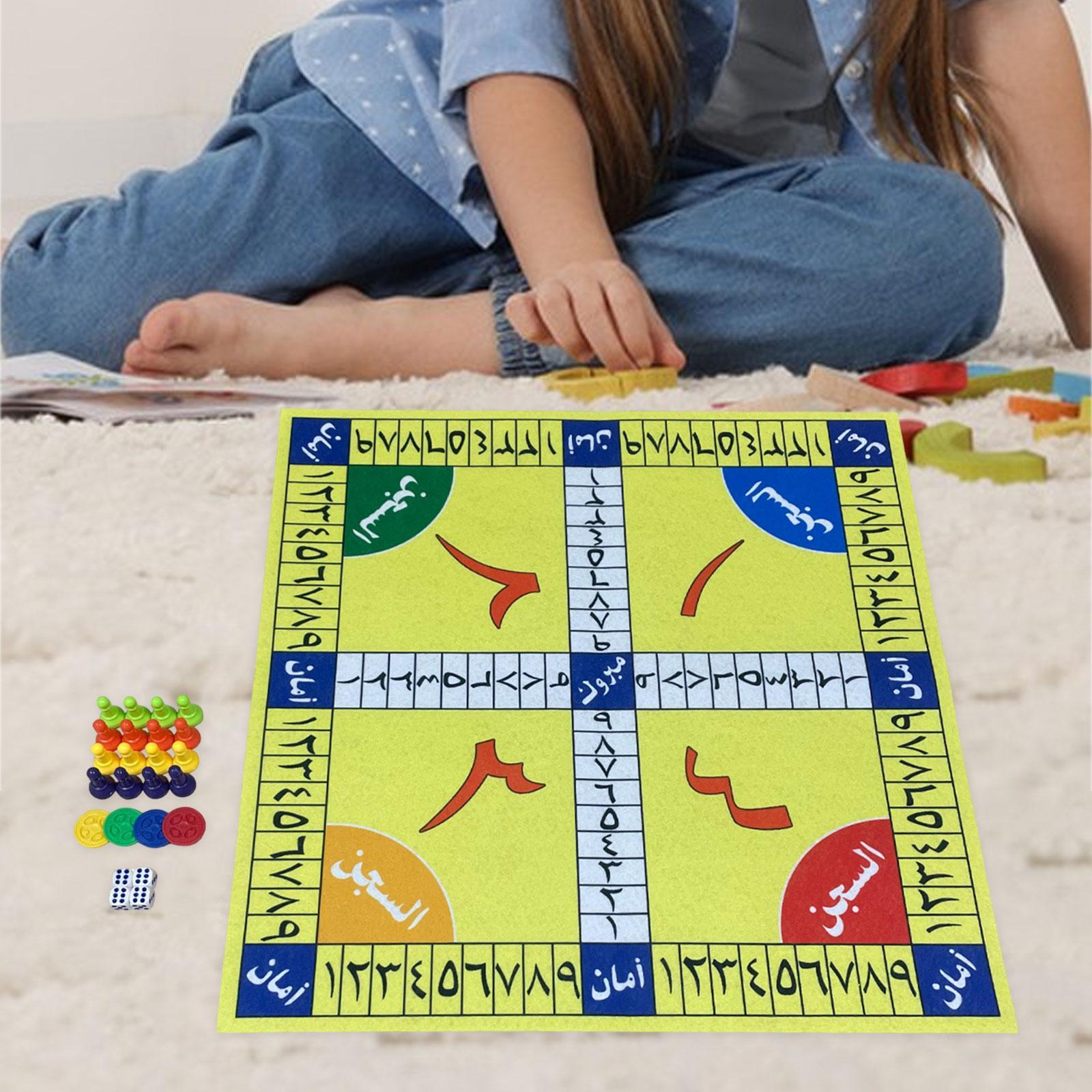 Family Learning Dices Game, Lu - Board Game Ludo review and price