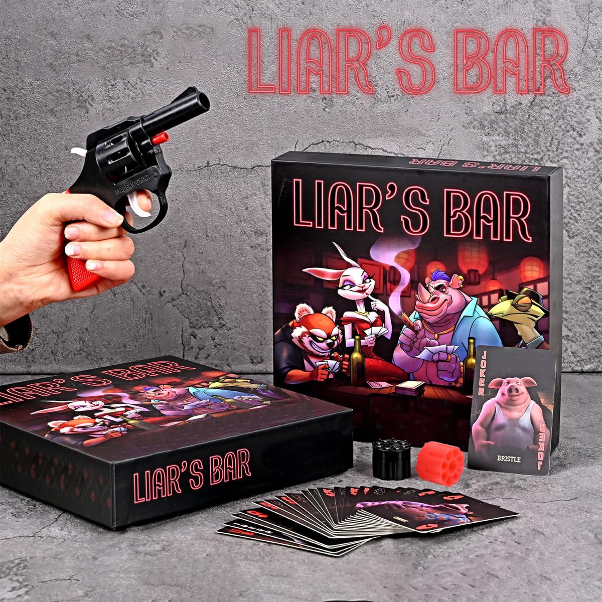 Liar's Bar Social Strategy Car - Board Game Virus review and price