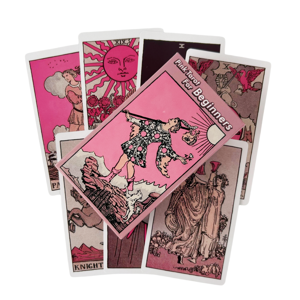 Pink Rider Tarot Cards Game fo - Board Game Template review and price