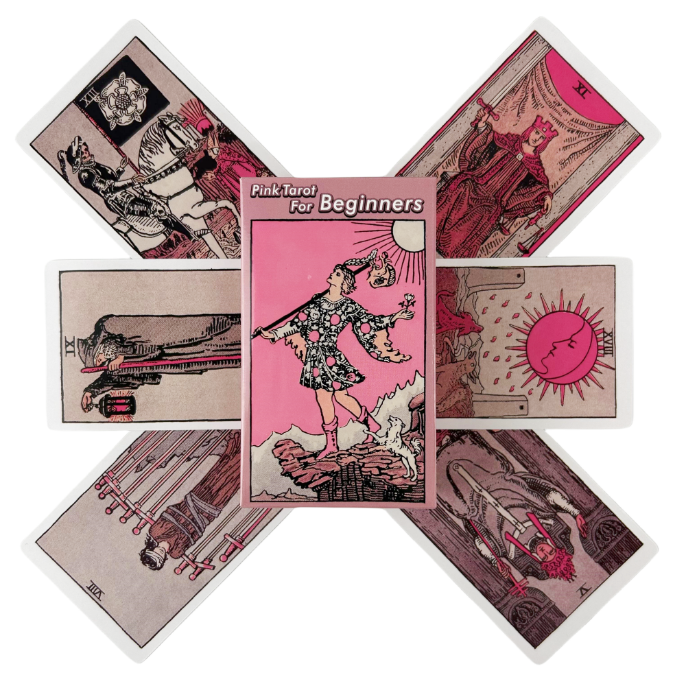 Pink Rider Tarot Cards Game fo - Board Game Template review and price