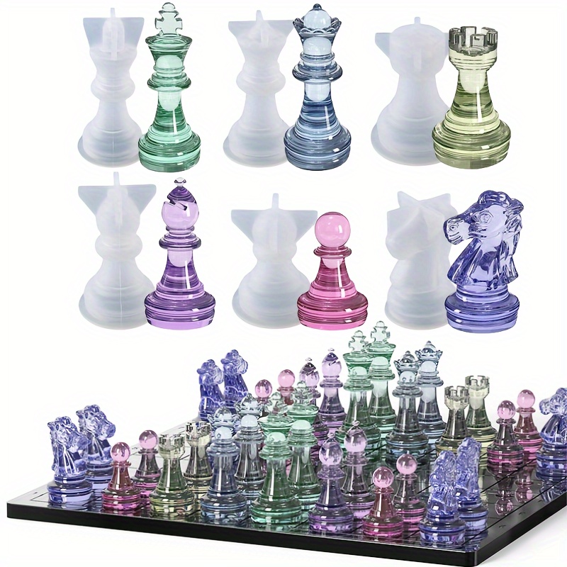 23pcs Chess Set with Silicone  - Board Game Diy review and price