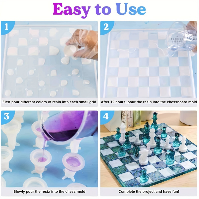 23pcs Chess Set with Silicone  - Board Game Diy review and price