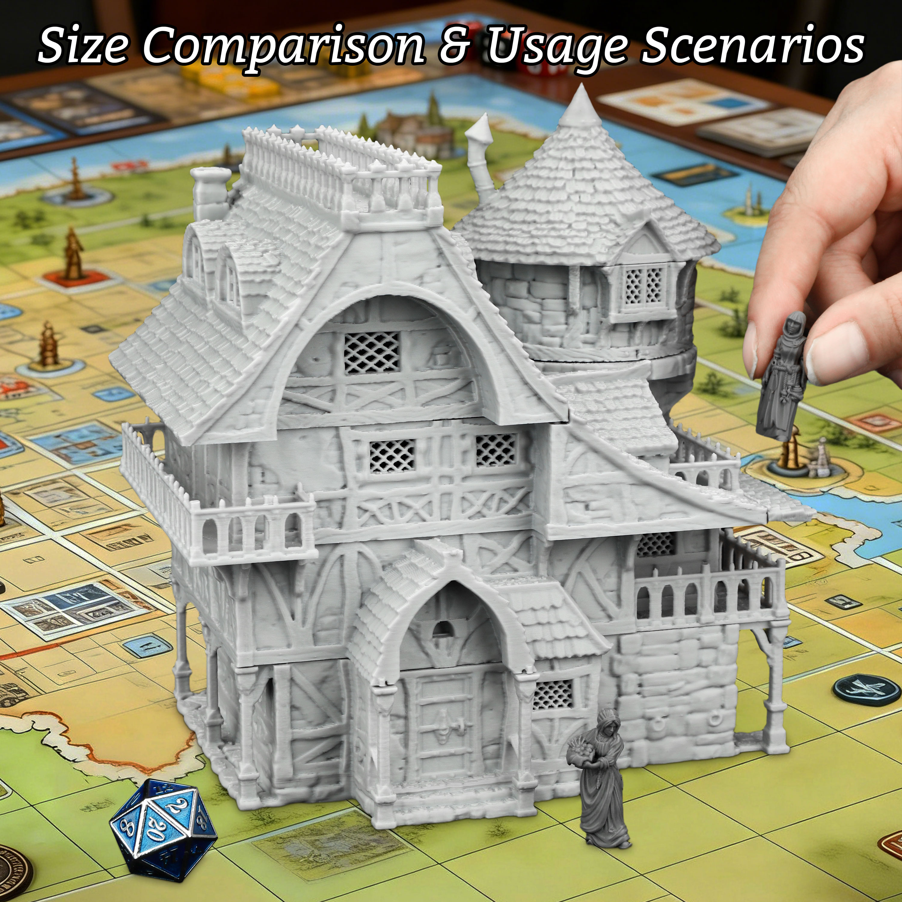 Fantasy Inn Miniature Building - Miniature Terrain Set review and price