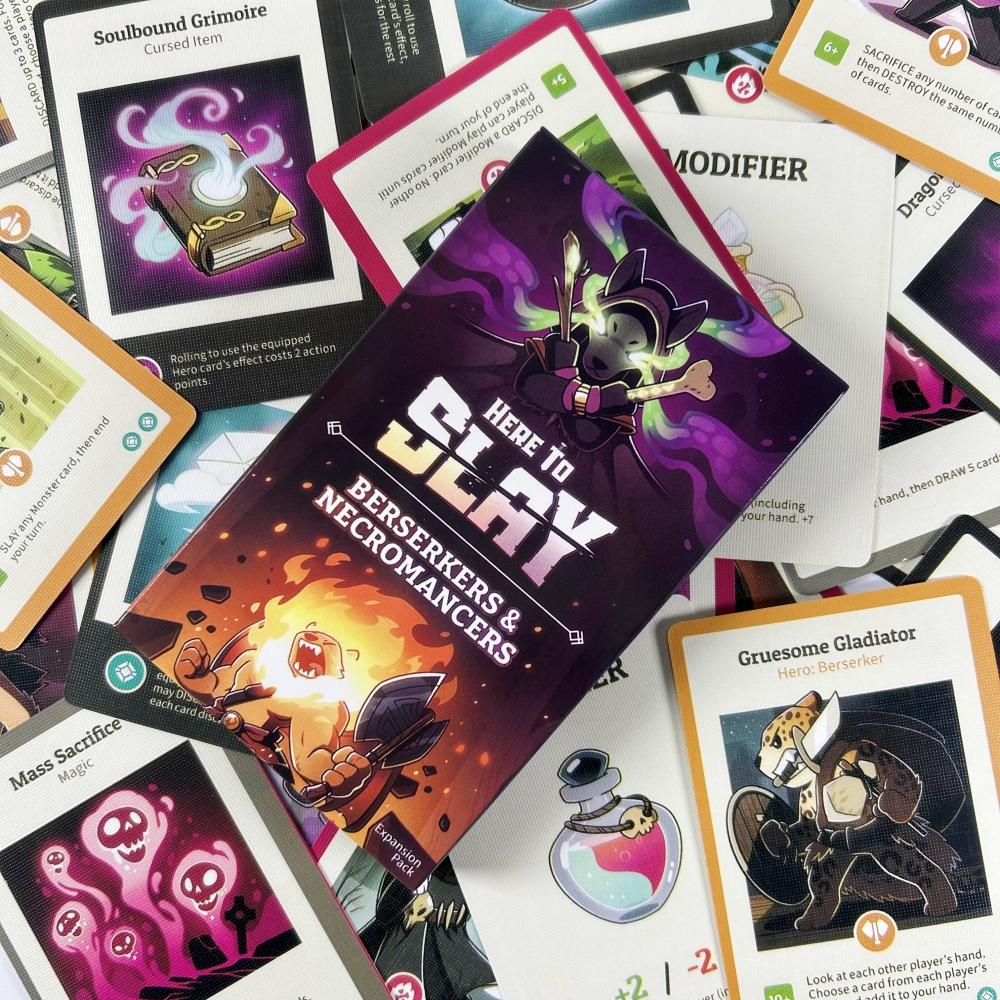 1 or 2 Pcs Newest Here to Slay - Board Game Here To Slay review and price