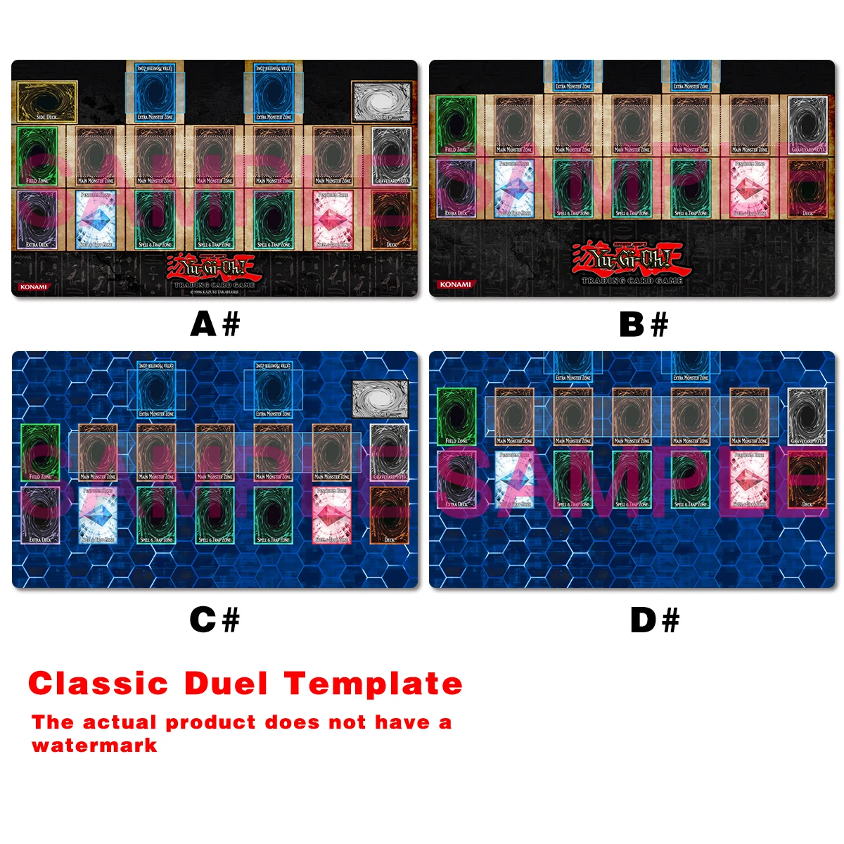 YuGiOh Classic Mat Board Game  - Board Game Template review and price