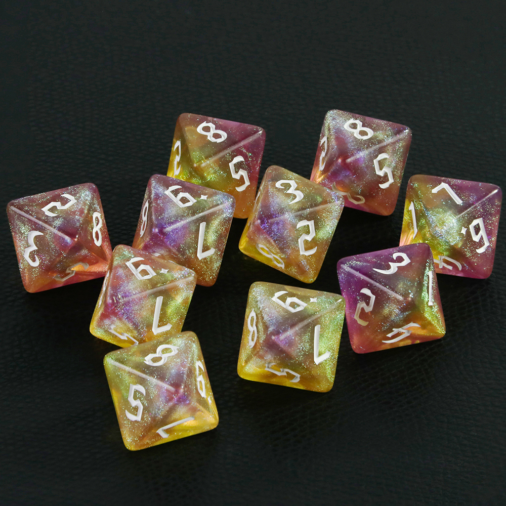 D8 Mixed Colours Polyhedral Di - Board Game Ludo review and price