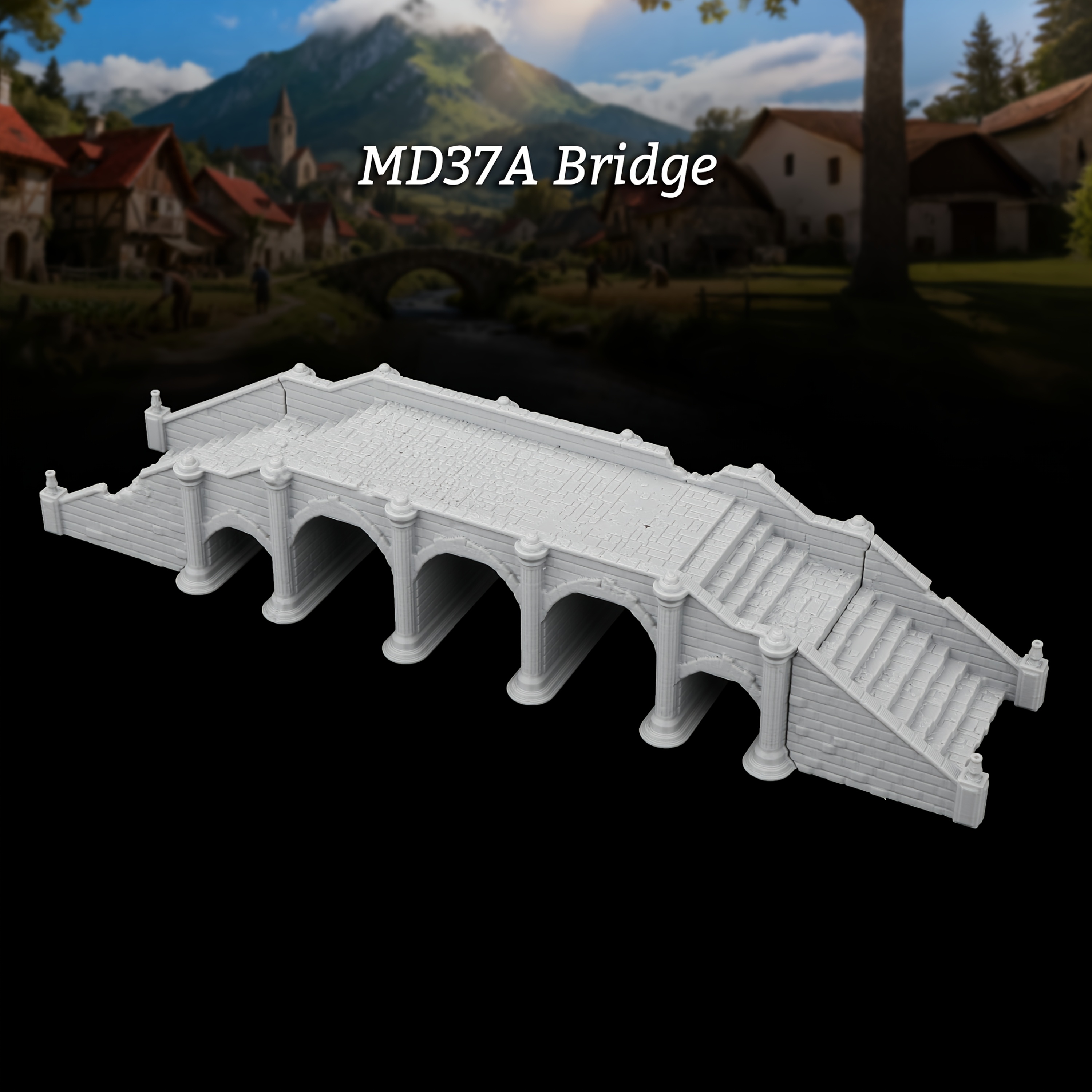 RPG Miniature Terrain Bridges  - Miniature Terrain Set review and price