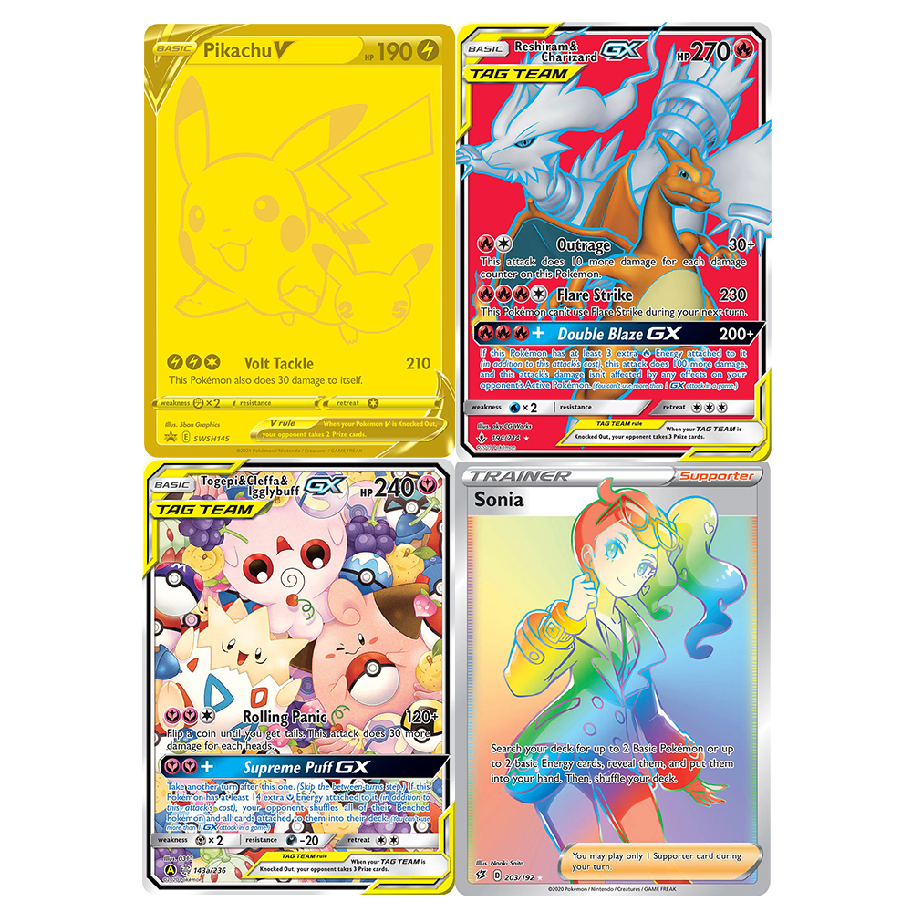 PKM Foil PROXY Cards Reshiram& - Board Game Template review and price