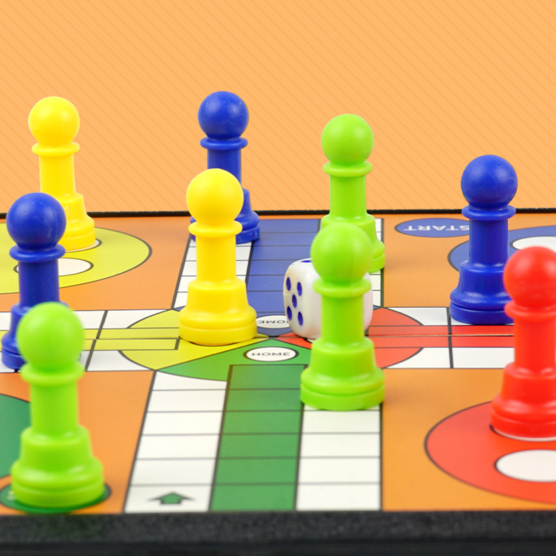 Portable Ludo Chess Backgammon - Board Game Ludo review and price