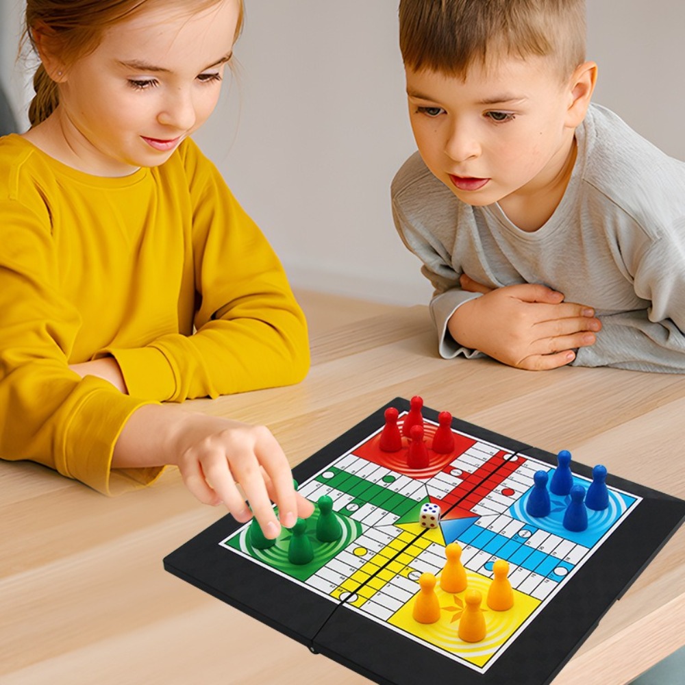 Classic Foldable Ludo Game Set - Board Game Ludo review and price