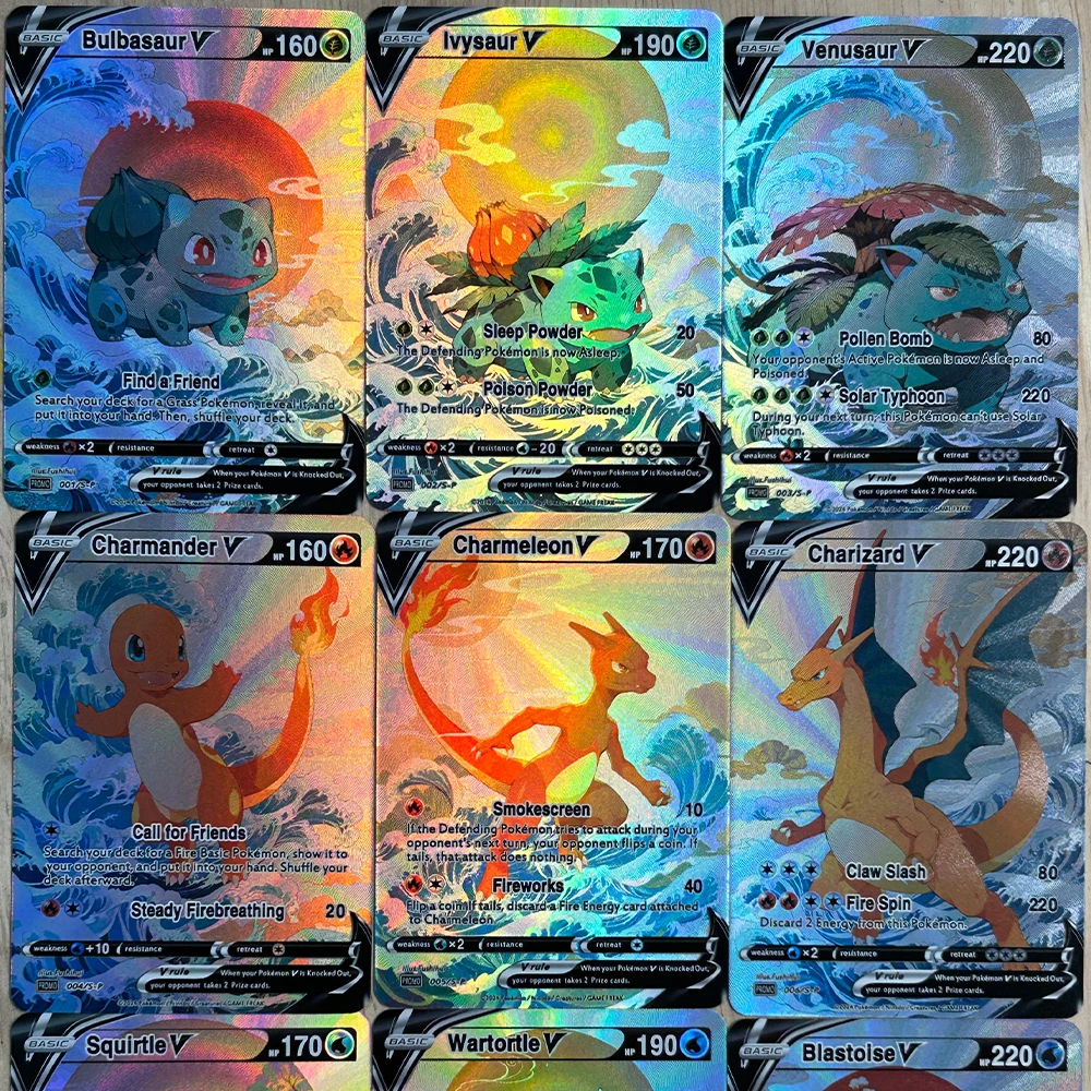 9Pcs/set DIY Anime PTCG Collec - Board Game Diy review and price
