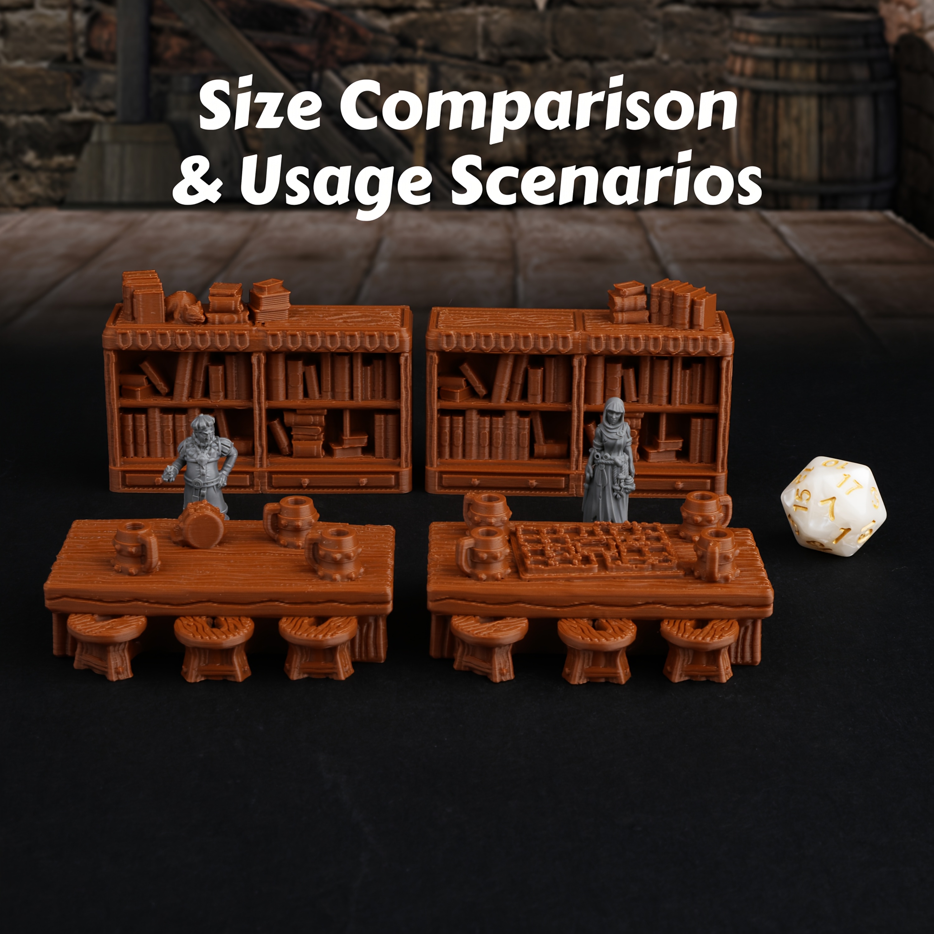 RPG Furniture Miniature Terrai - Miniature Terrain Set review and price