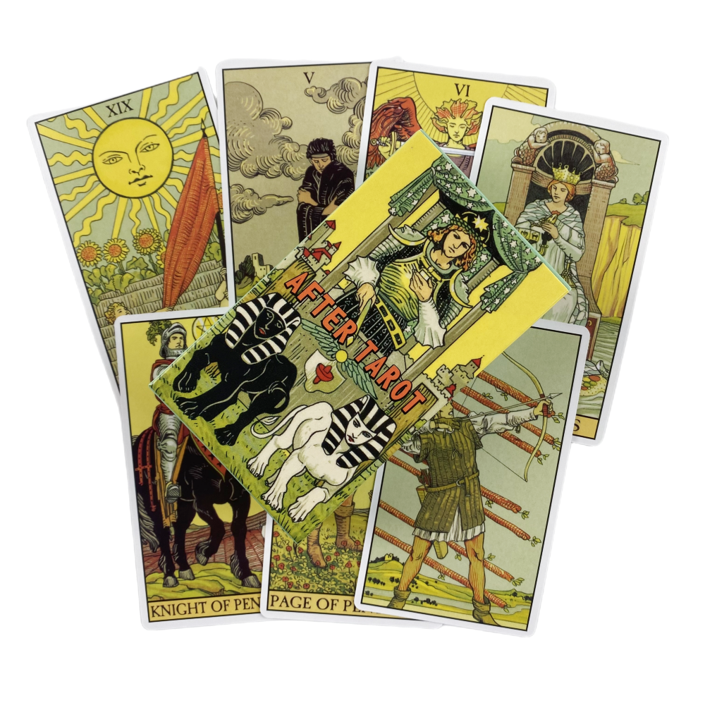 The Rider Of After Tarot Cards - Board Game Template review and price
