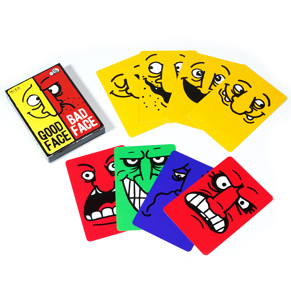 Good Face Bad Face Card Game H - Board Game Virus review and price