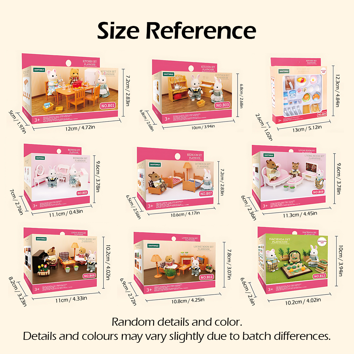 Miniature Furniture 1:12 Dollh - Miniature Terrain Set review and price