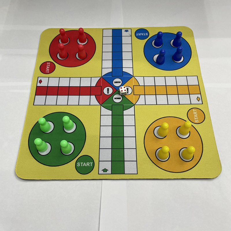 1Set 24cm Plastic Flying Chess - Board Game Ludo review and price