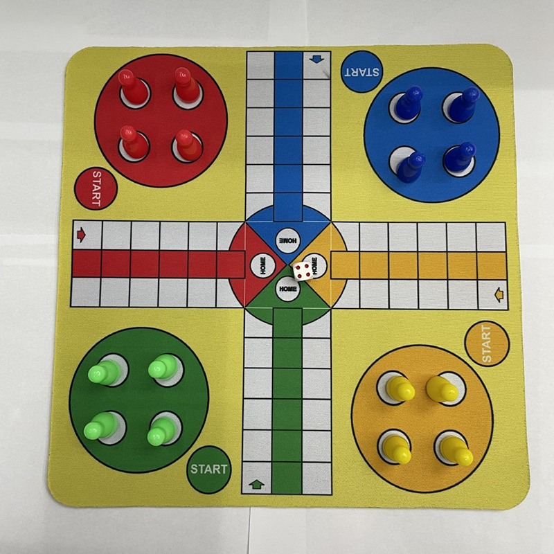 1Set 24cm Plastic Flying Chess - Board Game Ludo review and price