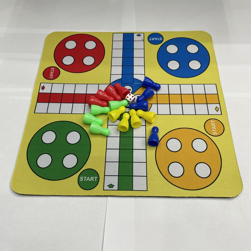 1Set 24cm Plastic Flying Chess - Board Game Ludo review and price